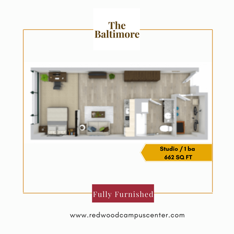 300 W. Redwood Street Studio-1 Bed Apartment for Rent - Photo Gallery 23